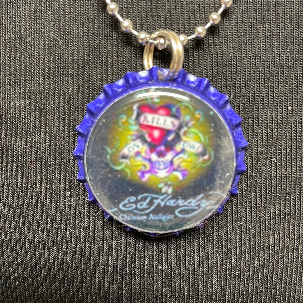 Skull BottleCap Necklace (13)